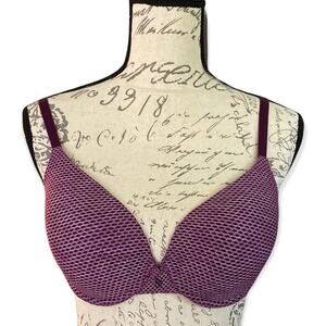 Victoria’s Secret Uplift Semi Demi Underwire Bra Size 32DD
